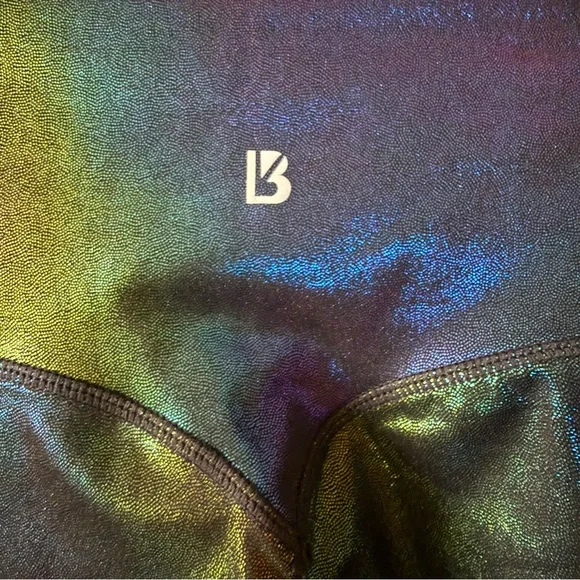 Buffbunny Rebel Leggings Mood Ring Holographic color women’s sz Medium stretch - Picture 10 of 11